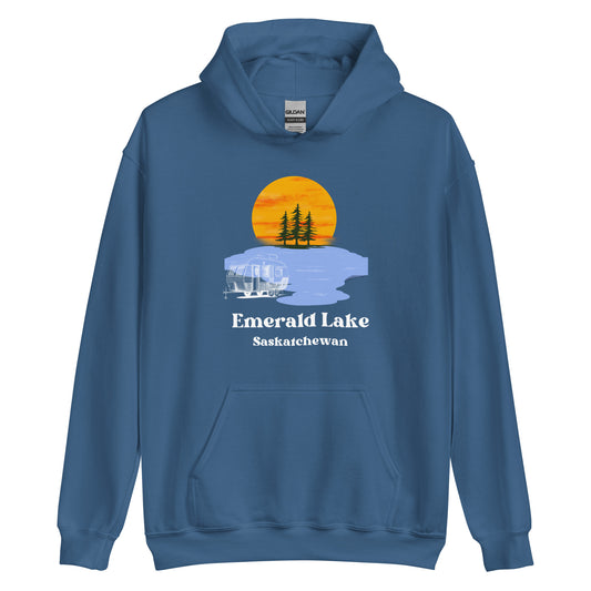 Emerald Lake, SK - Unisex Hoodie - Camper