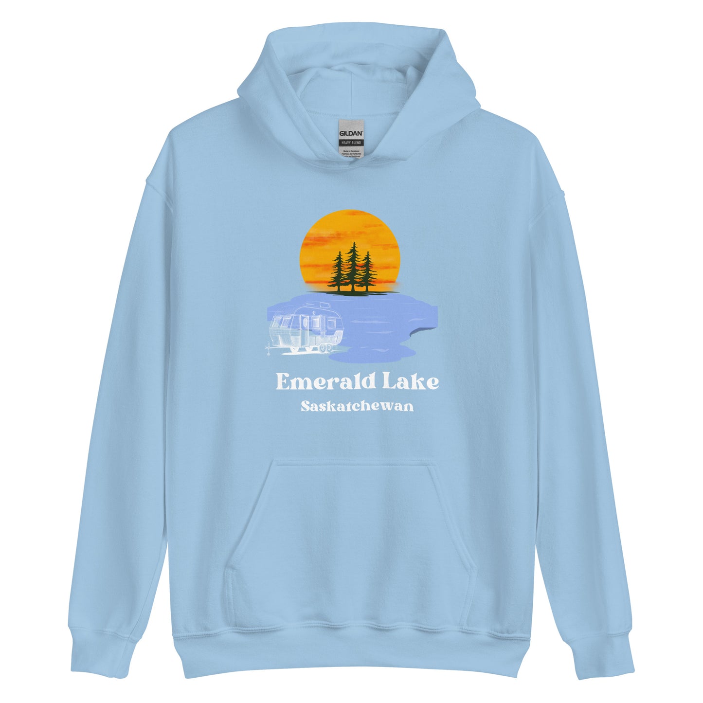 Emerald Lake, SK - Unisex Hoodie - Camper