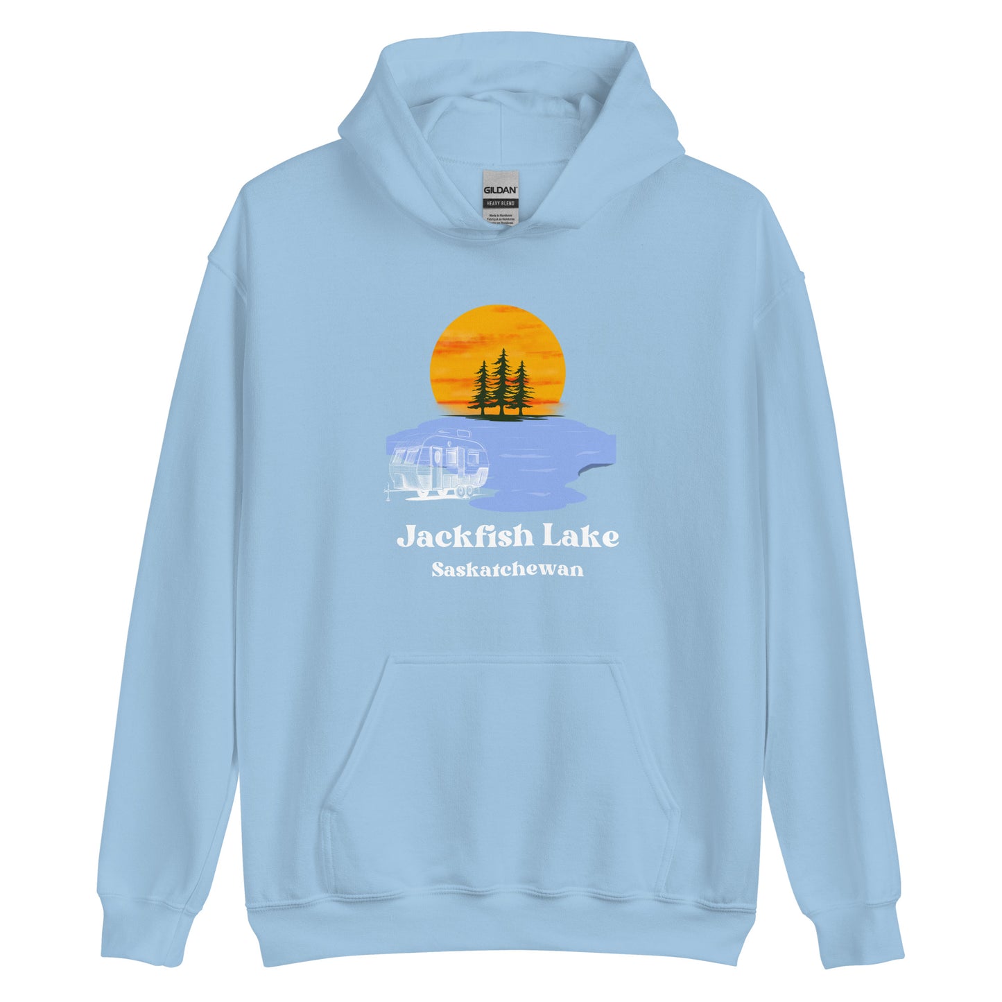 Jackfish Lake, SK - Unisex Hoodie - Camper
