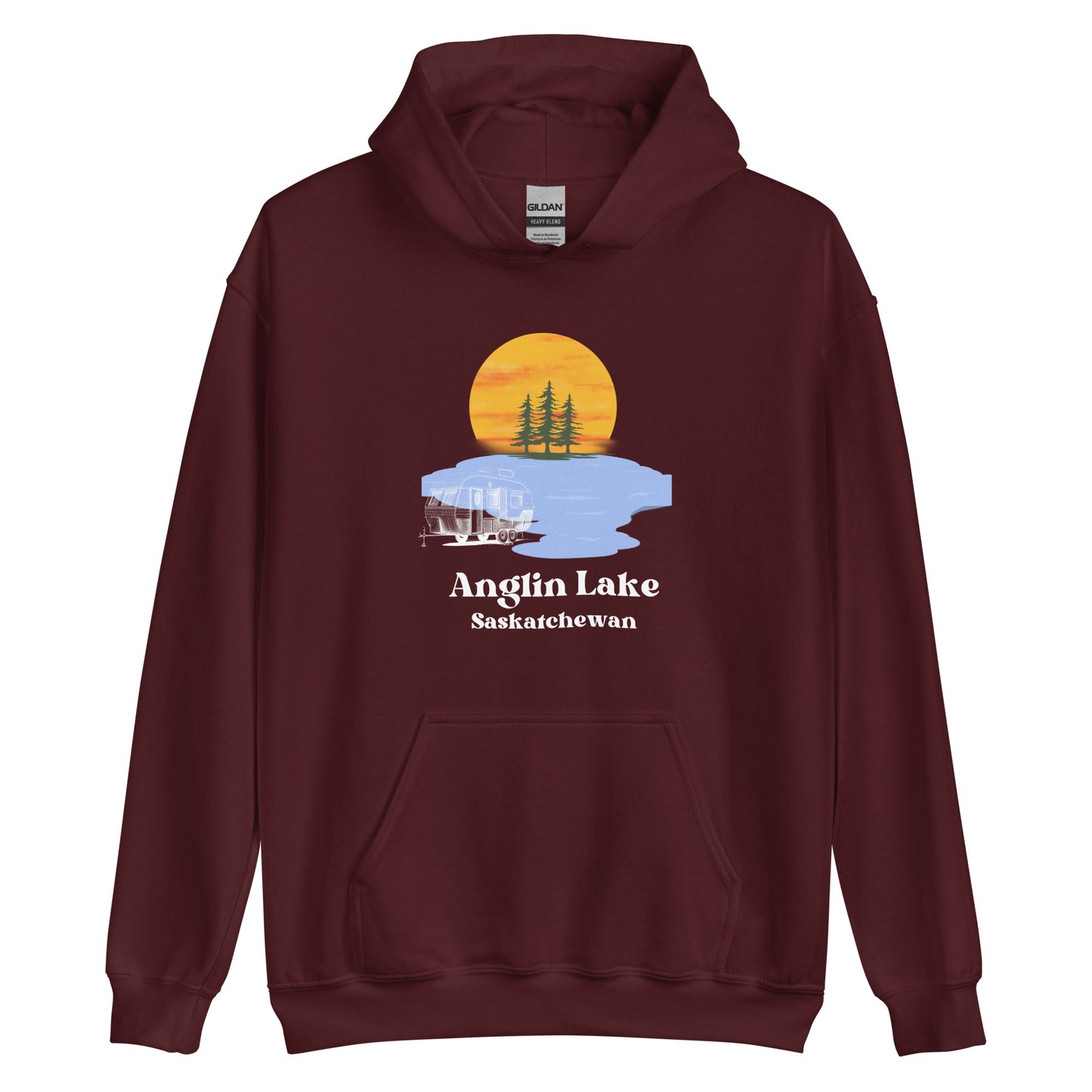 Anglin Lake, SK - Unisex Hoodie - Camper