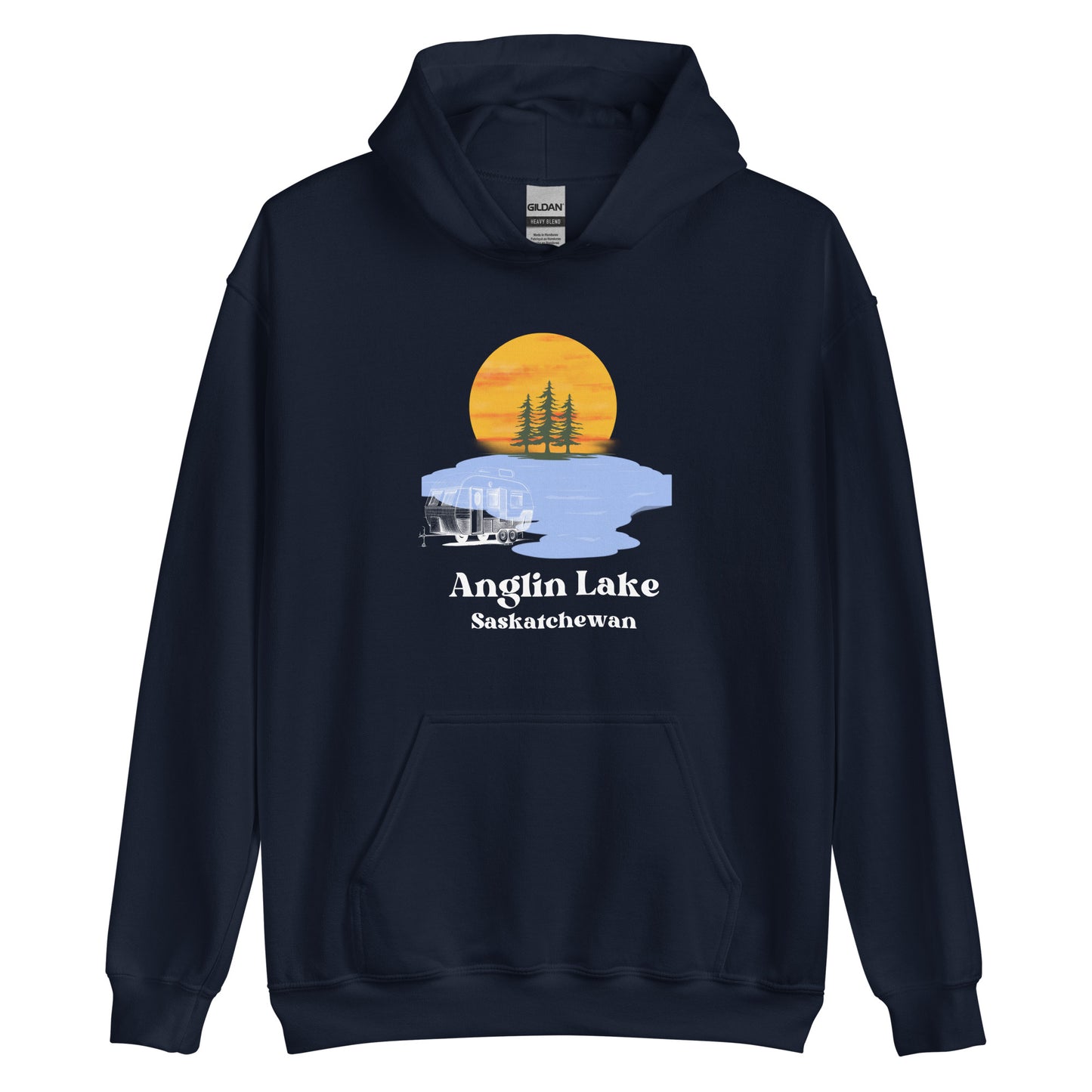 Anglin Lake, SK - Unisex Hoodie - Camper