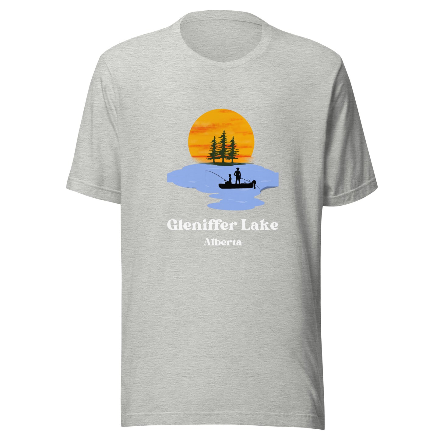 Gleniffer Lake, AB - T-Shirt Fishing