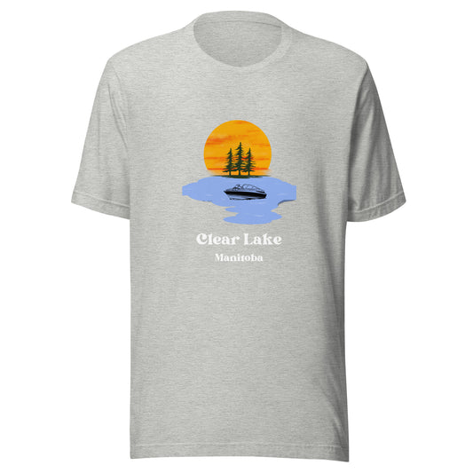 Clear Lake, MB - T-Shirt Ski Boat