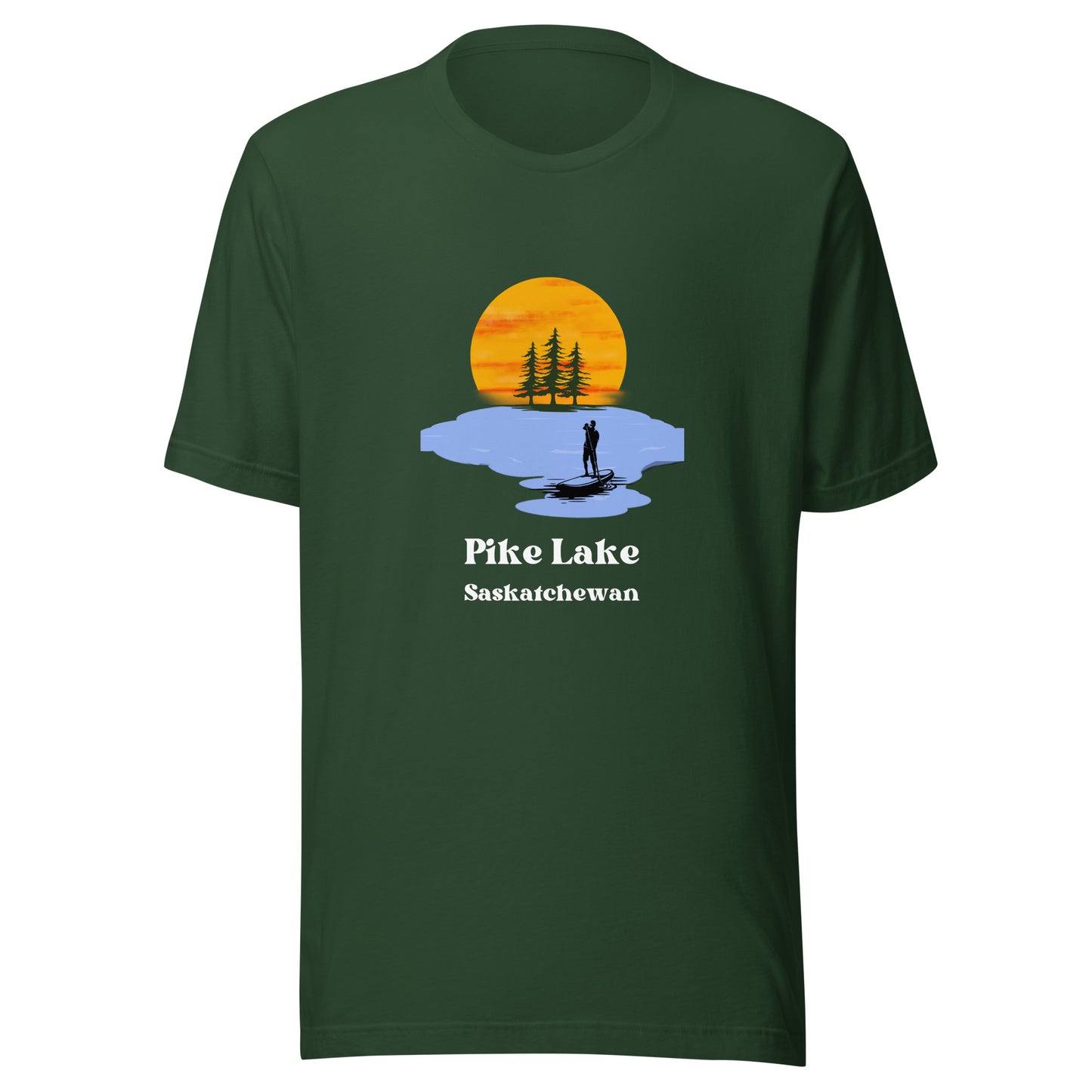 Pike Lake, SK - T-Shirt Paddle Board