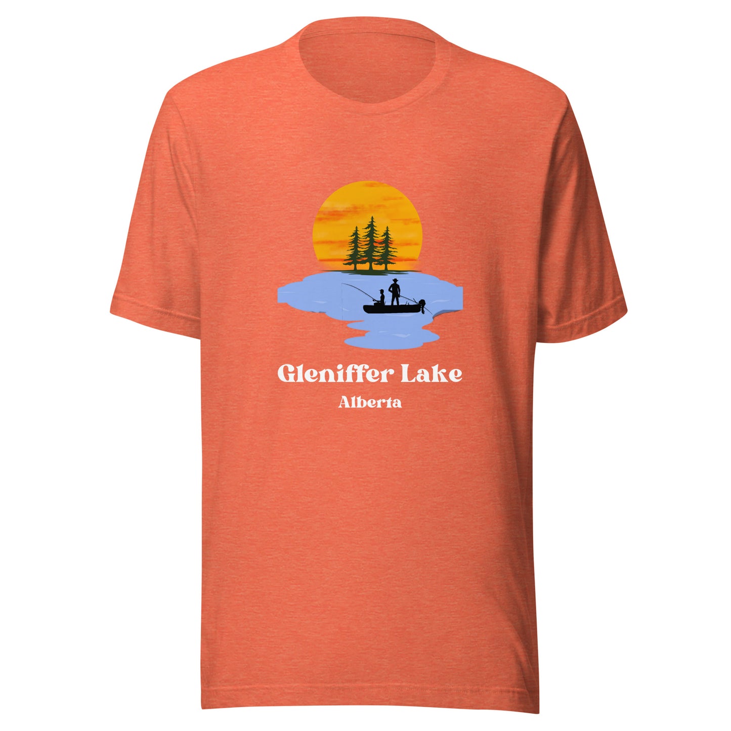 Gleniffer Lake, AB - T-Shirt Fishing