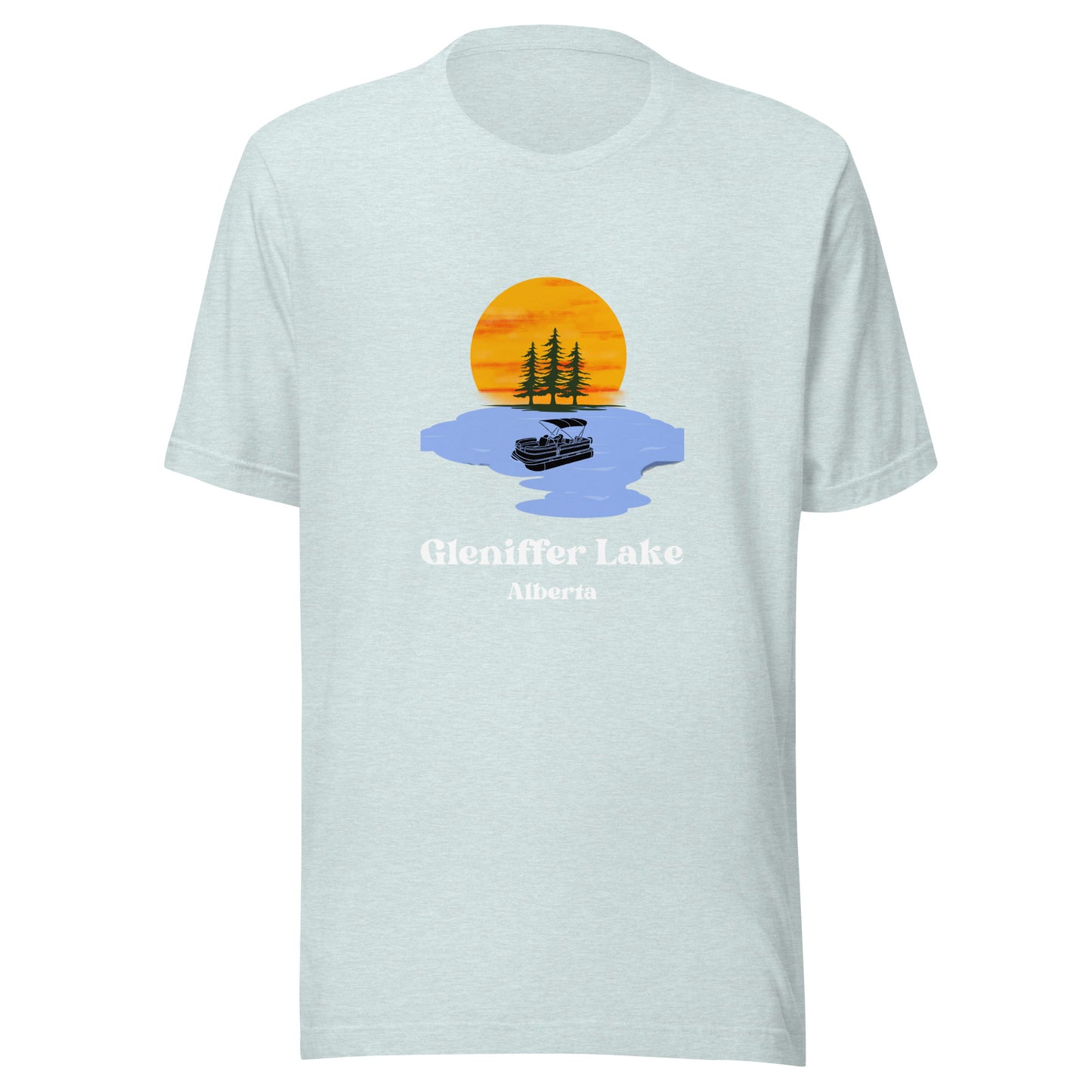 Gleniffer Lake, AB - Men's T-Shirt Pontoon