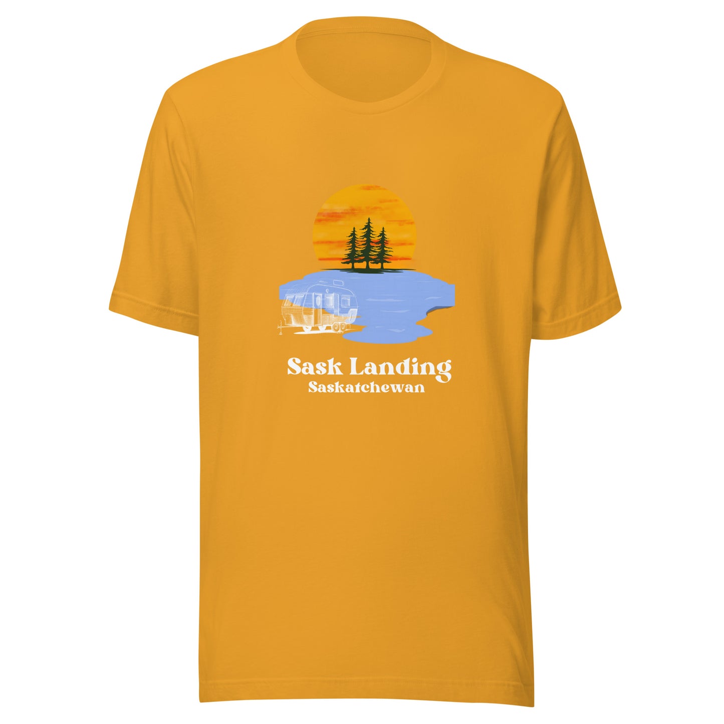 Sask Landing, SK - Men's T-Shirt Camper