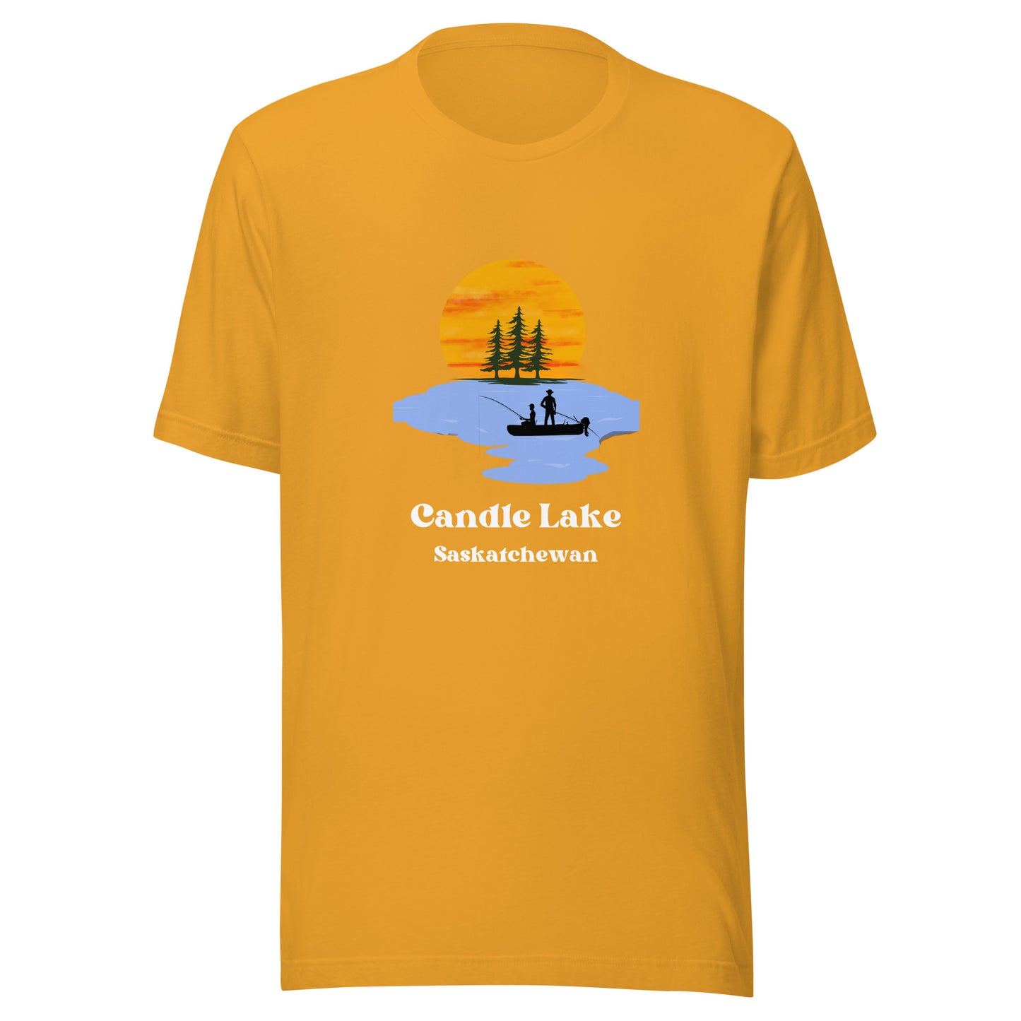Candle Lake, SK - T-Shirt - Fishing