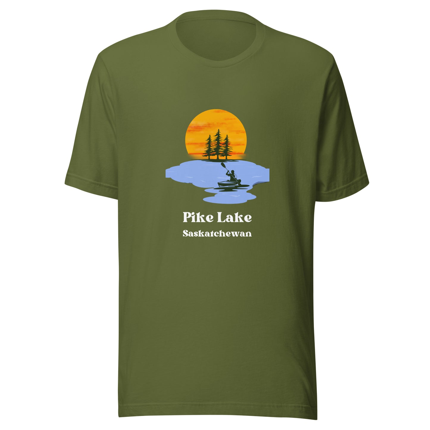 Pike Lake, SK - T-Shirt Kayak