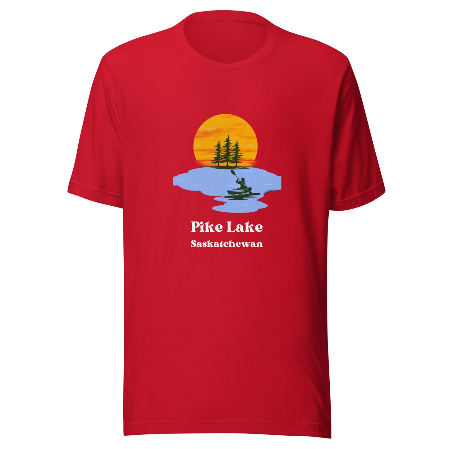 Pike Lake, SK - T-Shirt Kayak
