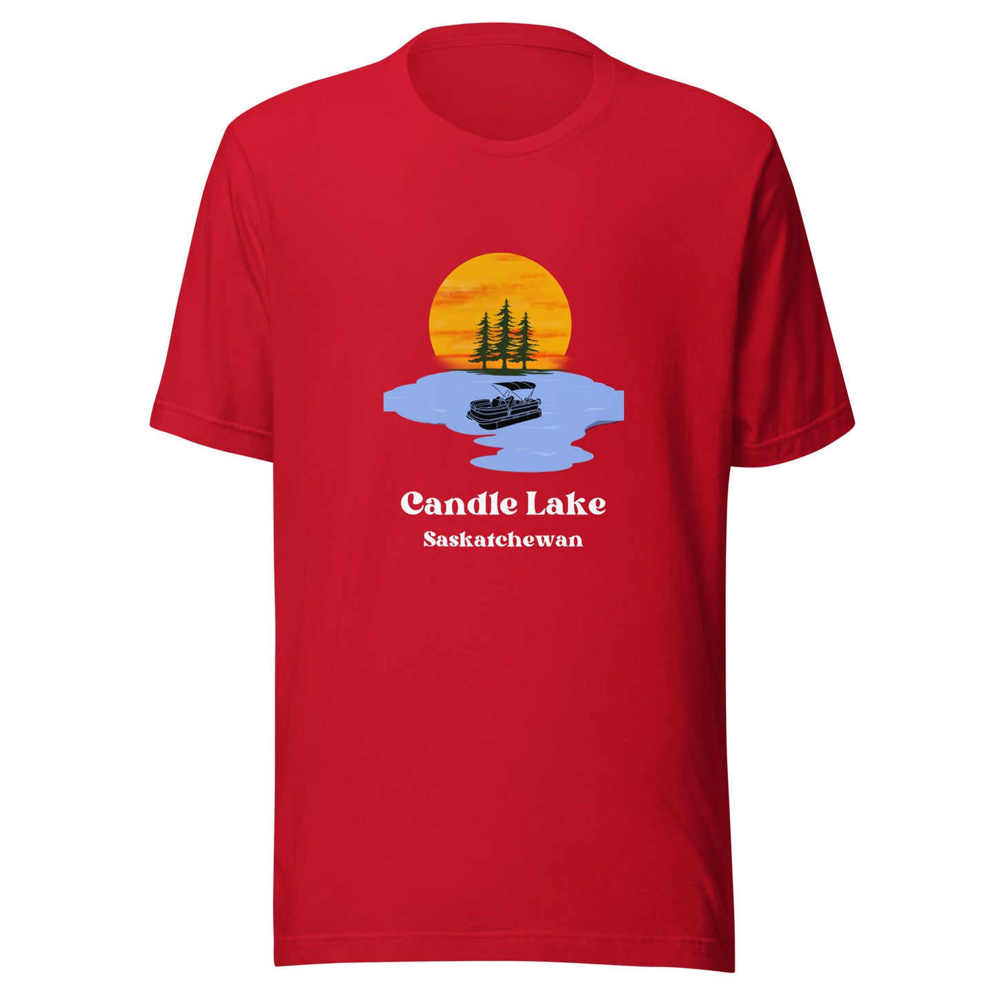 Candle Lake, SK - T-Shirt - Pontoon