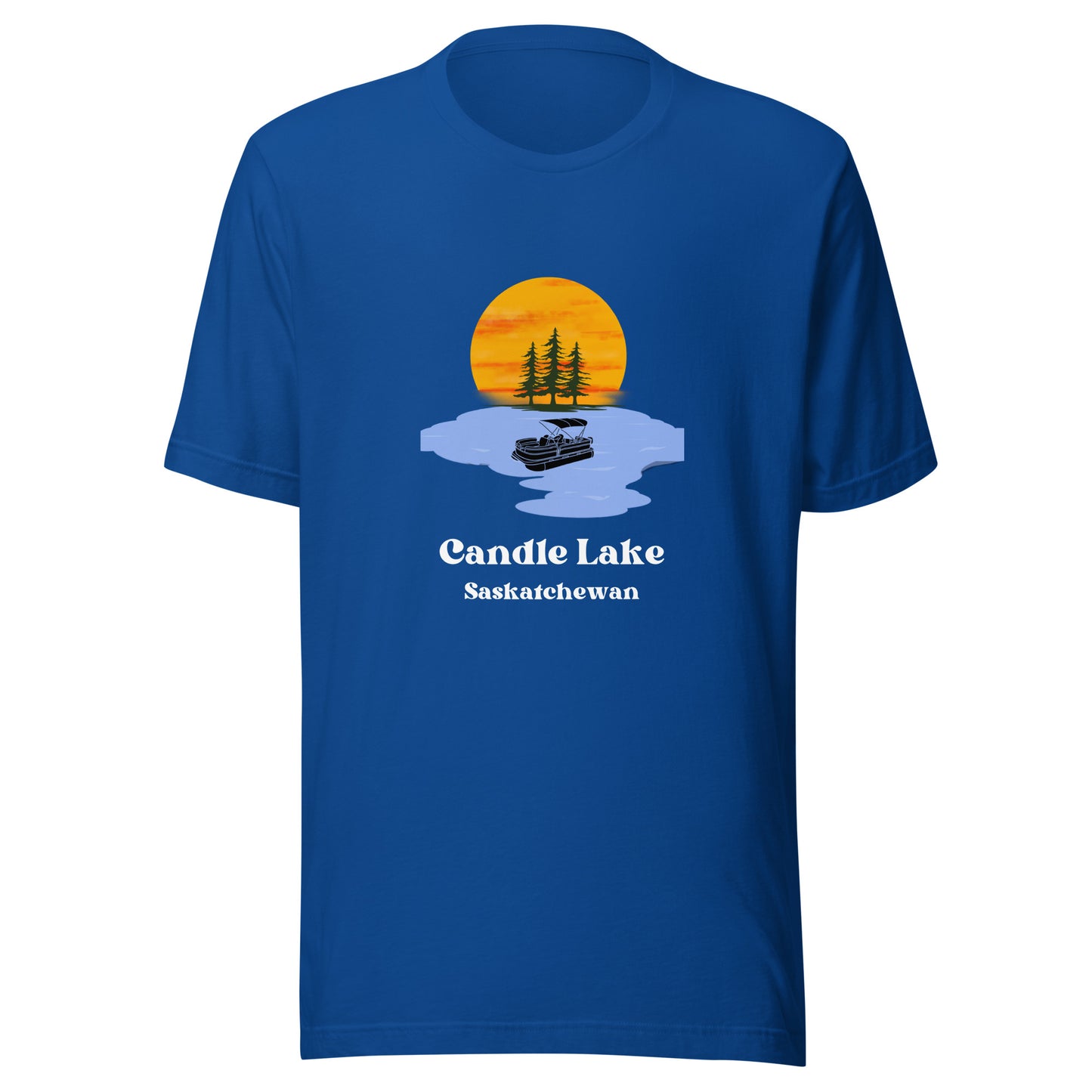 Candle Lake, SK - T-Shirt - Pontoon