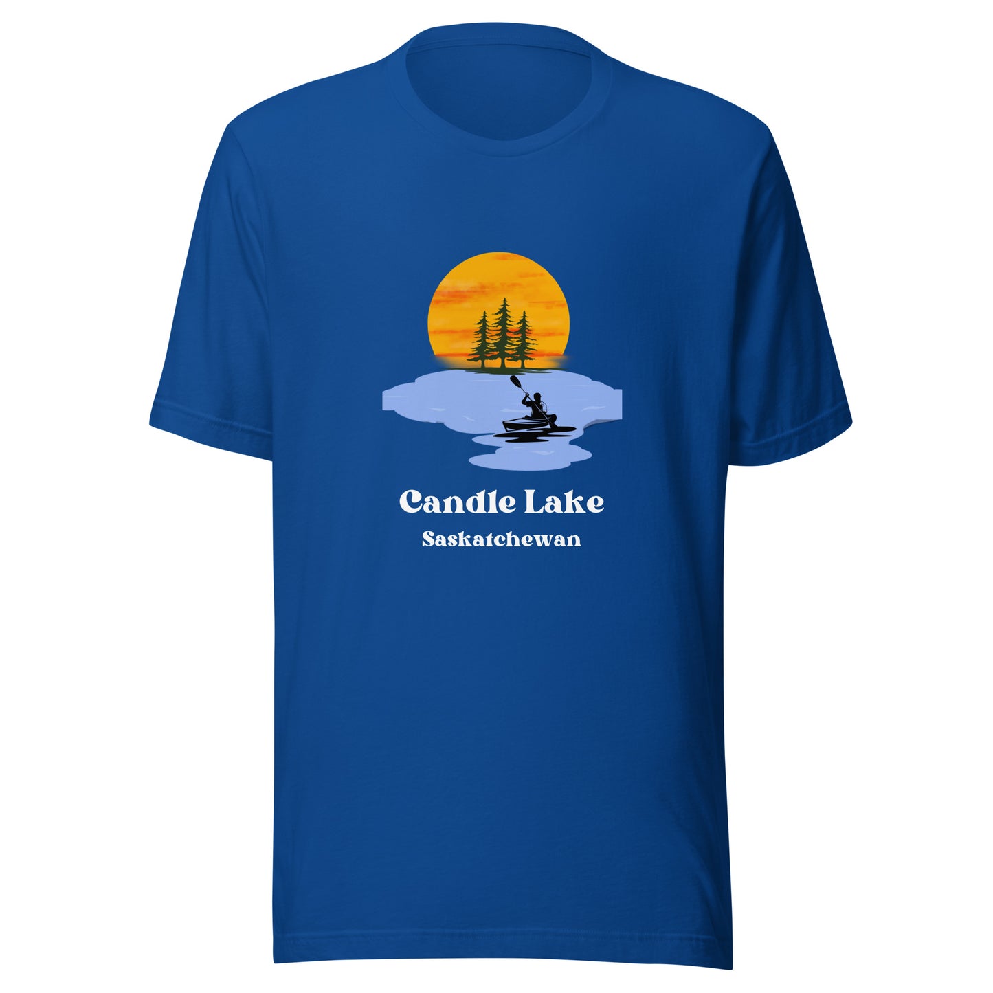 Candle Lake, SK - T-Shirt - Kayak